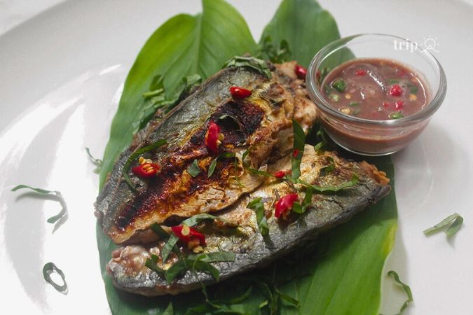  Ikan Sabuko - Món cá sốt me Đông Timor