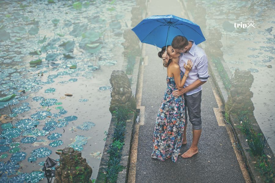 Bali mùa mưa - Tripa