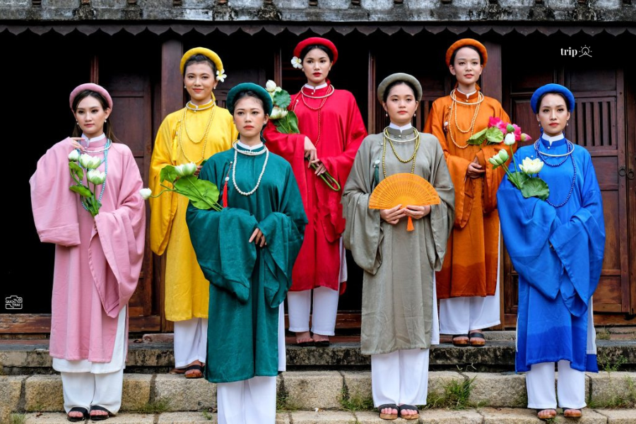 Áo dài Việt Nam - Tripa