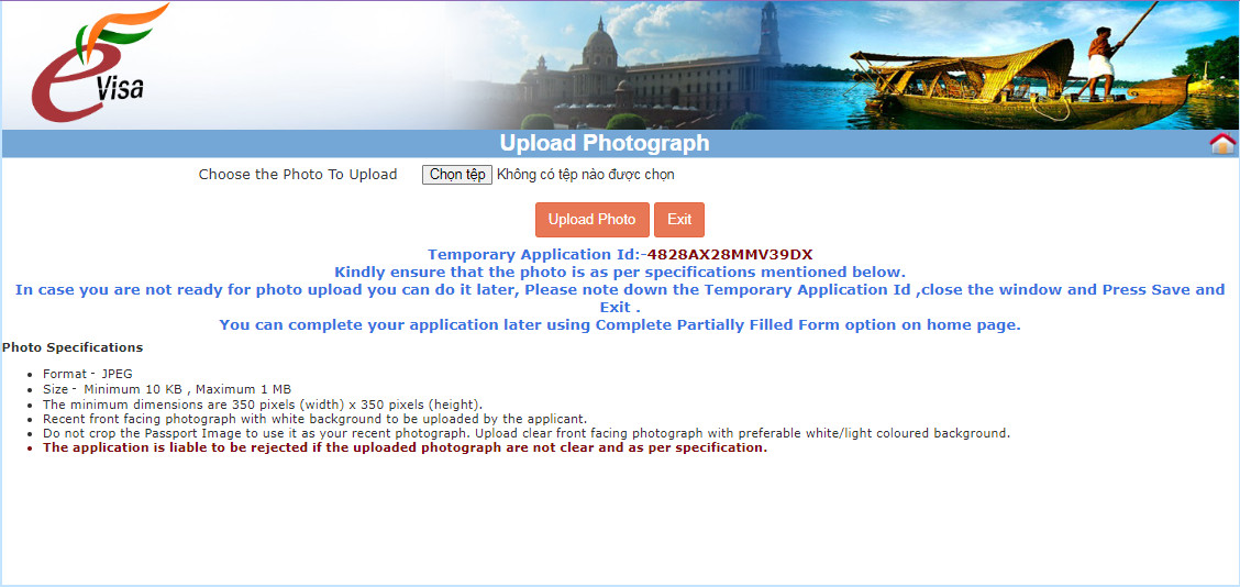 Trang 6: Trang upload ảnh