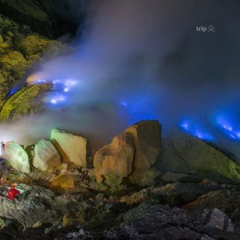 BLUEFIRE (LỬA XANH) - NGỌN LỬA MA MỊ Ở JIEN, INDONESIA