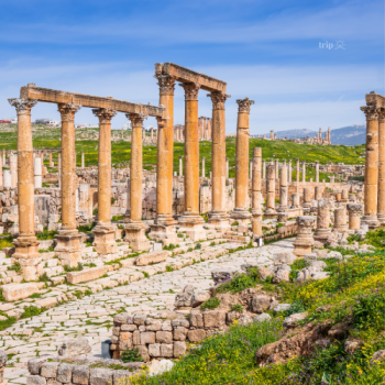 THÀNH PHỐ JERASH Ở JORDAN: THỜI VÀNG SON CỦA ĐẾ CHẾ LA MÃ
